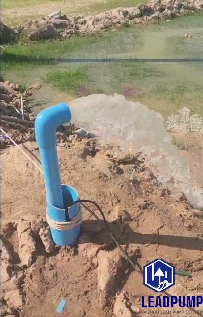 Zonne -hybride pomp in actie - Filippijnen Farm!