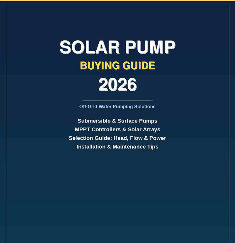 Koopgids voor zonnepompen 2026