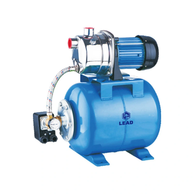 Jet self priming tuinpomp met druktank